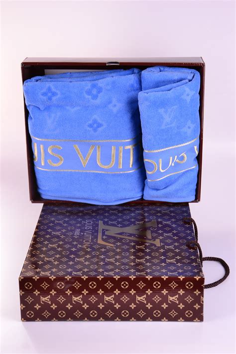 how much is a louis vuitton towel|Louis Vuitton towel set.